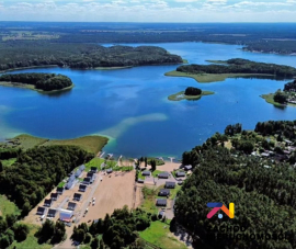 Luksusowe Domy z prywatną plażą jezioro Niesłysz